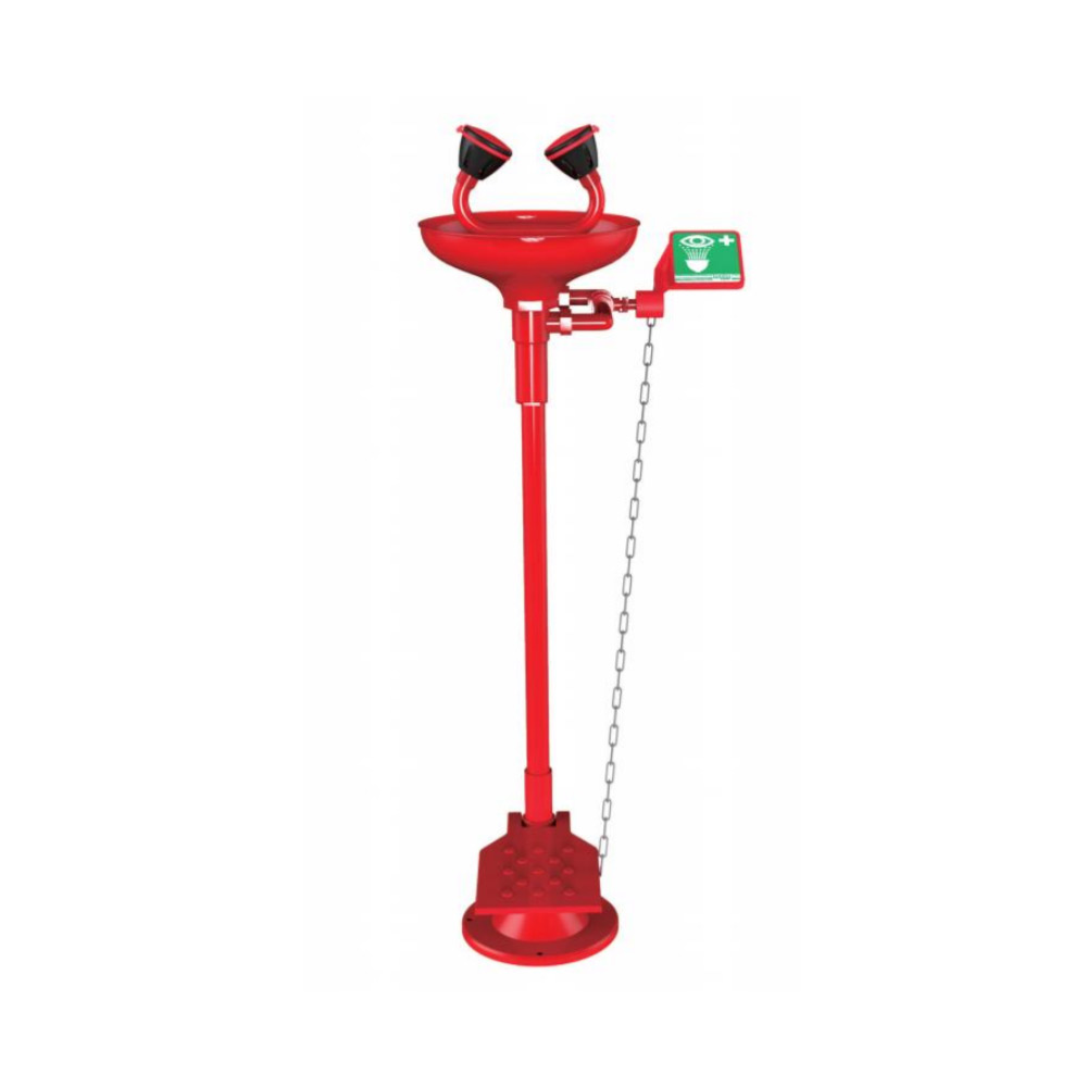 Vertical dual mouth eye wash KC 3